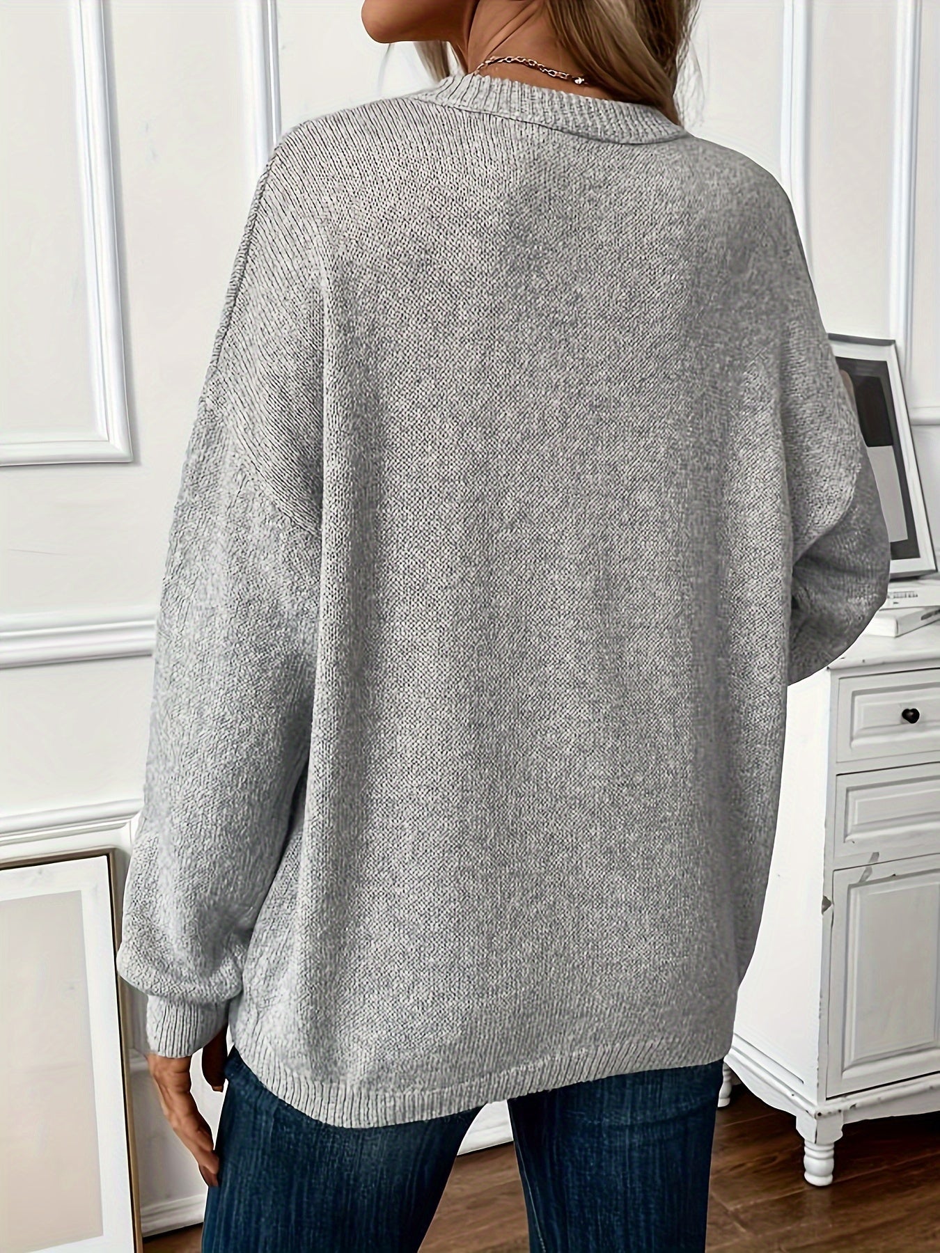 Wójcik™ | Casualowy miękki sweter dzianinowy