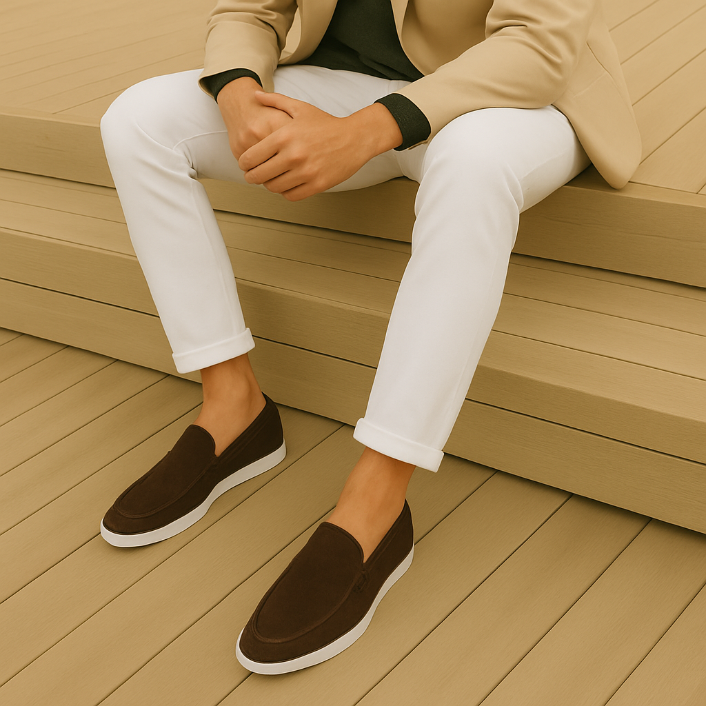 Wójcik™ | Eleganckie mokasyny zamszowe
