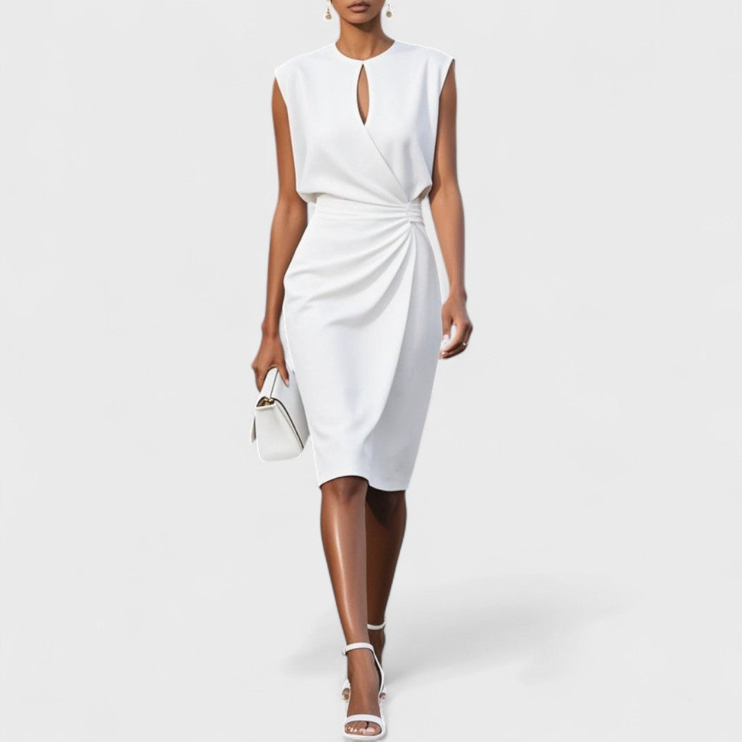 Wójcik™ | Elegancka sukienka kopertowa midi