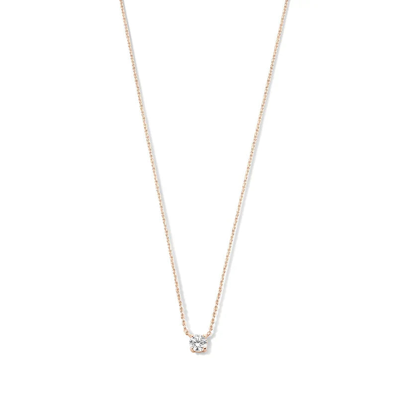 Wójcik™ | Naszyjnik z kamieniem moissanite Cléa