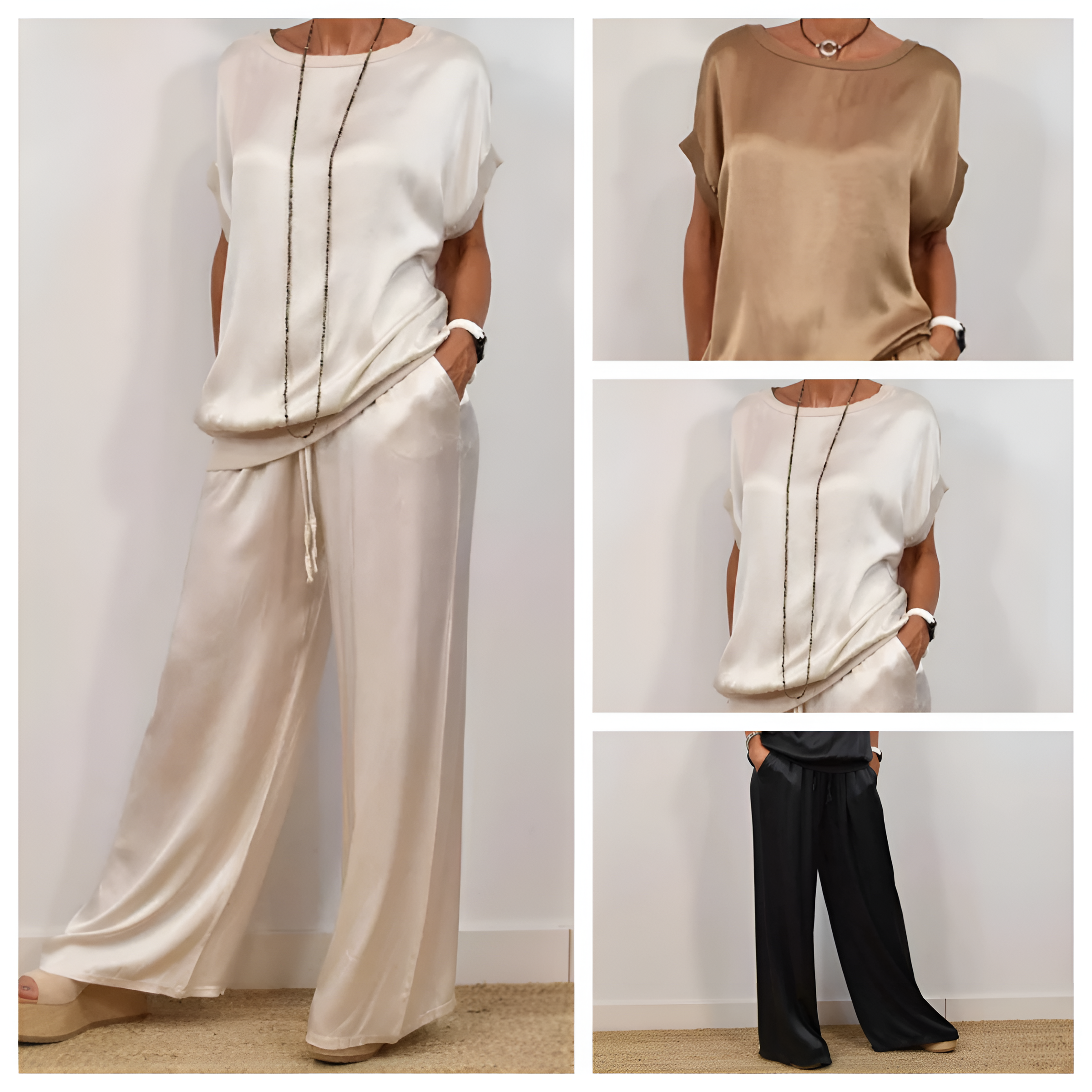 Wójcik™ | Elegancki i zwiewny komplet dla kobiet