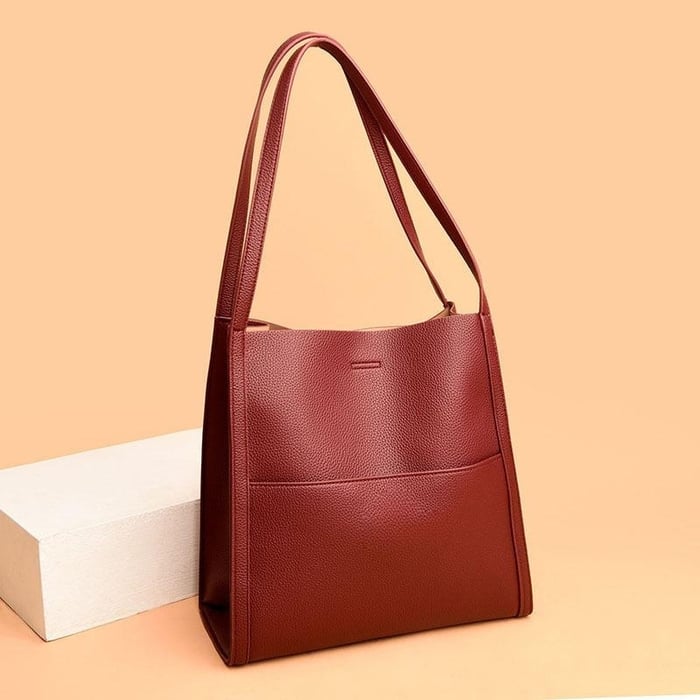 Wójcik™ | Ręcznie Wykonana Elegancka Skórzana Torebka na Ramię