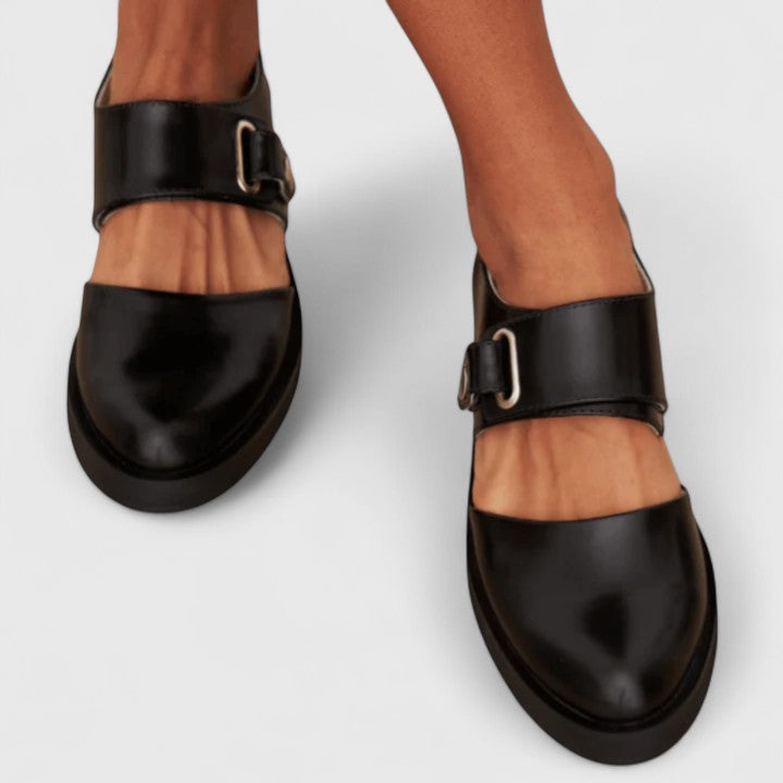 Wójcik™ | Eleganckie buty retro z klamrą