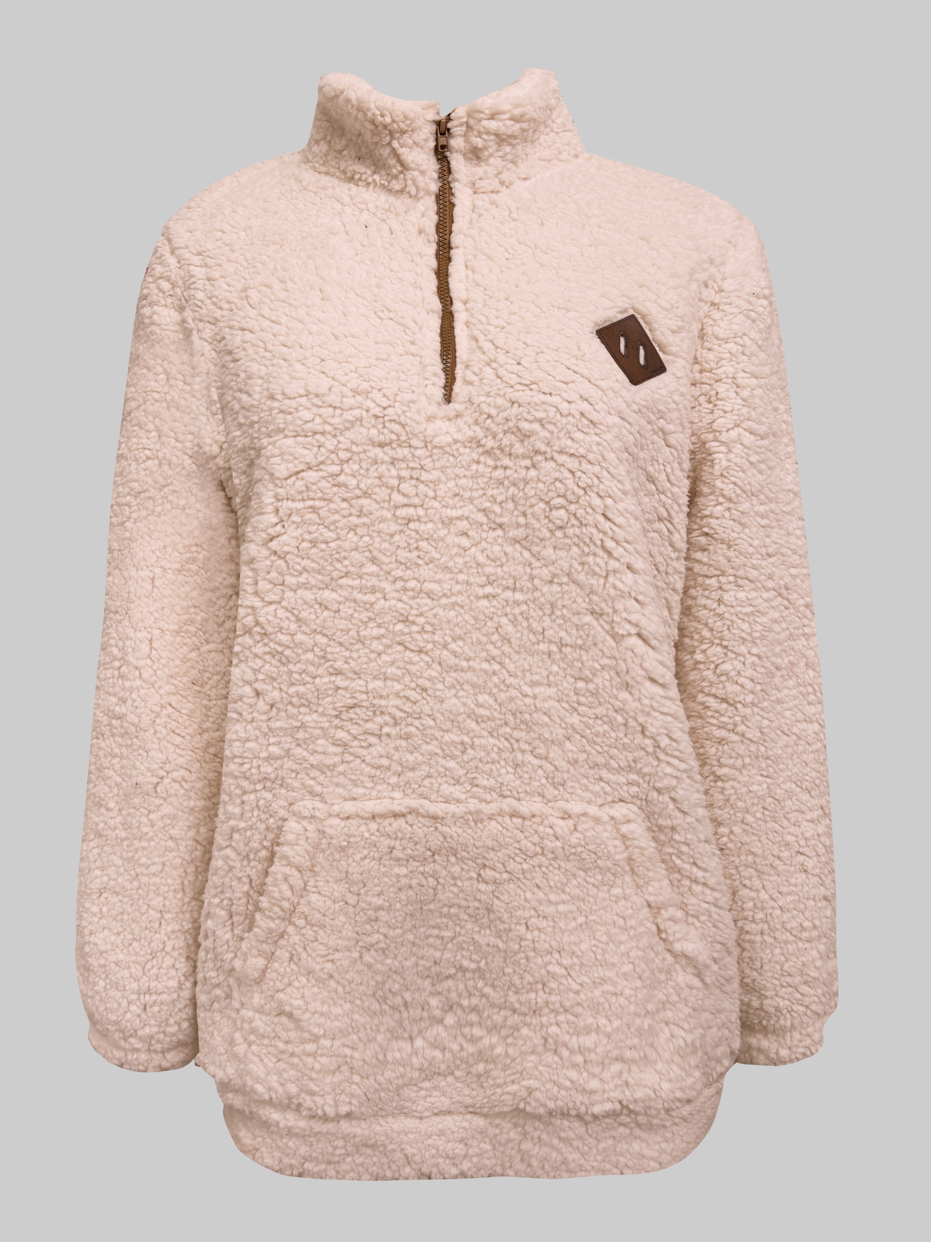 Wójcik™  | Sweter Teddy z Zamkiem