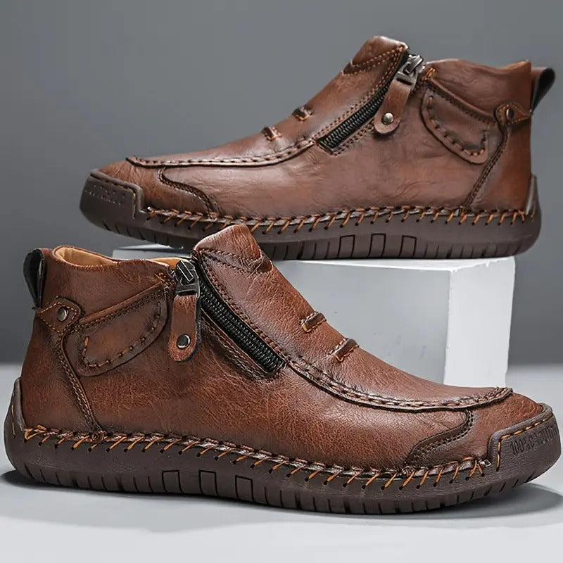 Wójcik™ | Skórzane buty ortopedyczne męskie
