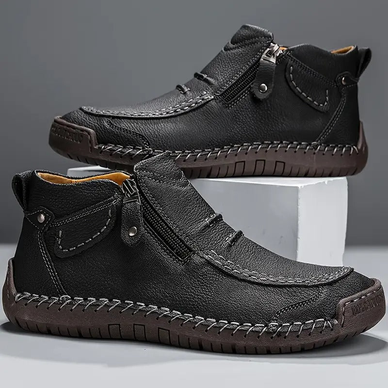 Wójcik™ | Skórzane buty ortopedyczne męskie