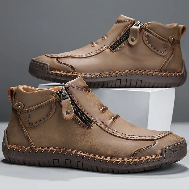 Wójcik™ | Skórzane buty ortopedyczne męskie