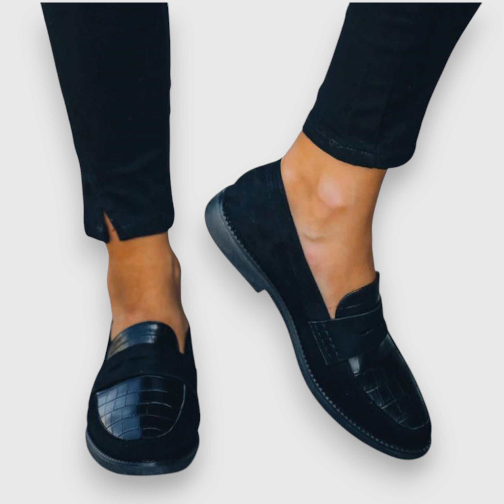 Wójcik™ | Stylowe mokasyny z miękką wkładką