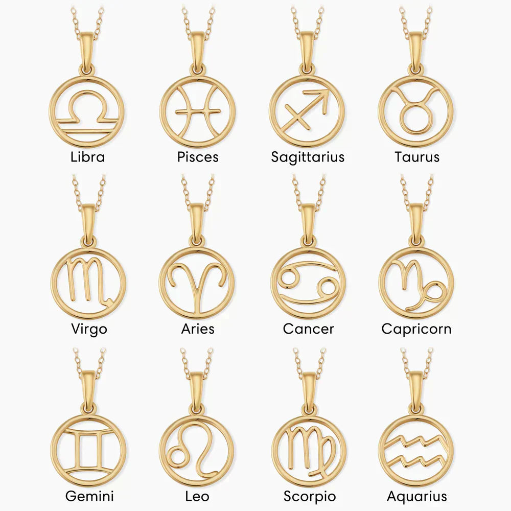 Wójcik™ | Naszyjnik z znakiem zodiaku