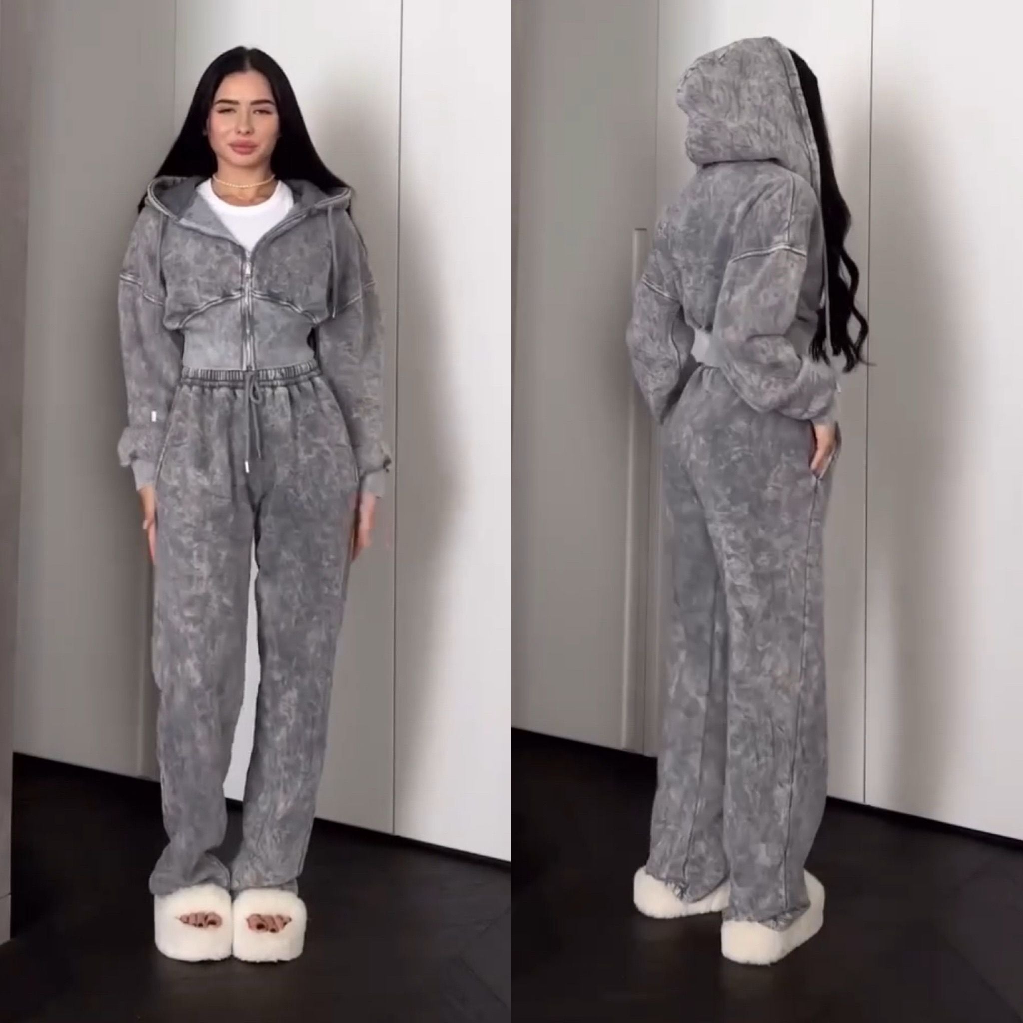 Wójcik™ | Elegancki komplet Speed Top i spodnie