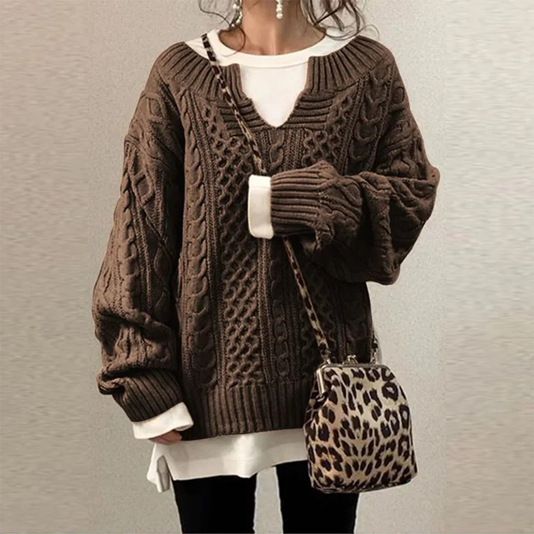 Wójcik™ | Zimowy sweter Twisted
