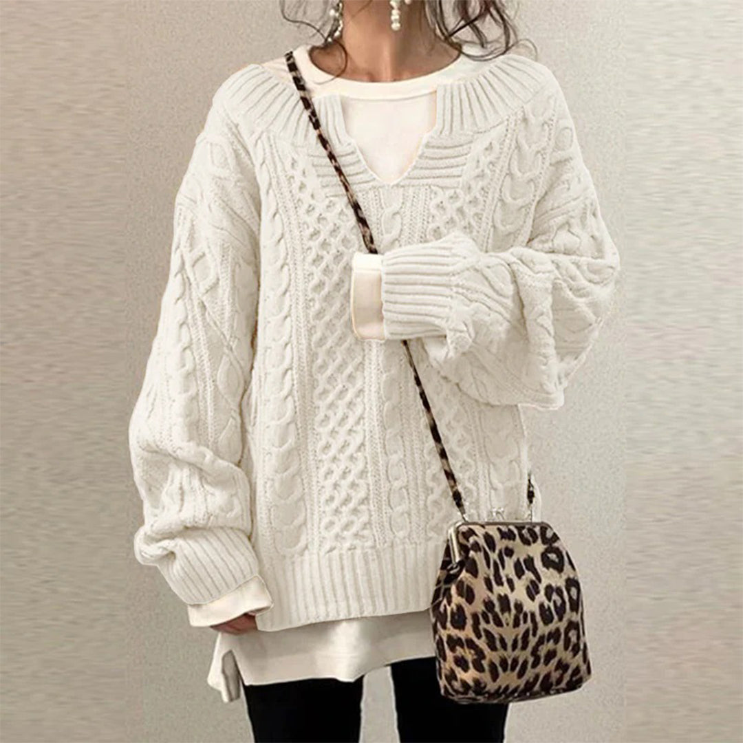 Wójcik™ | Zimowy sweter Twisted