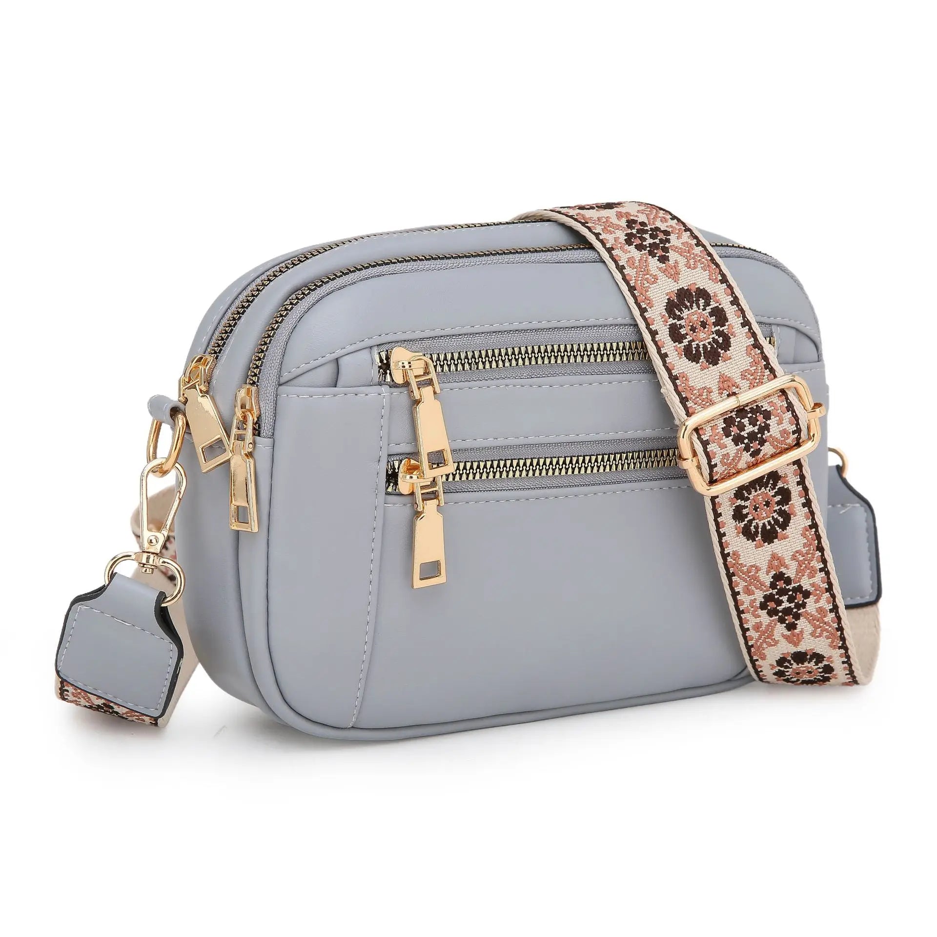 Wójcik™ | Elegancka torba crossover z szerokimi paskami