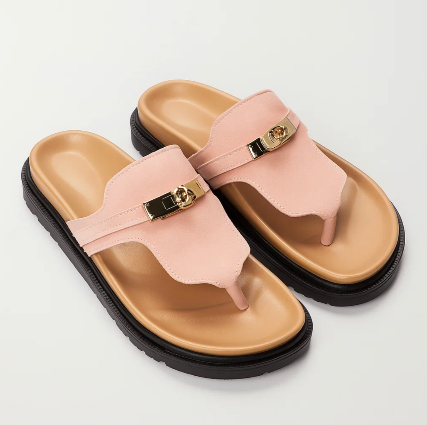 Wójcik™ | Eleganckie sandały z metalową klamrą