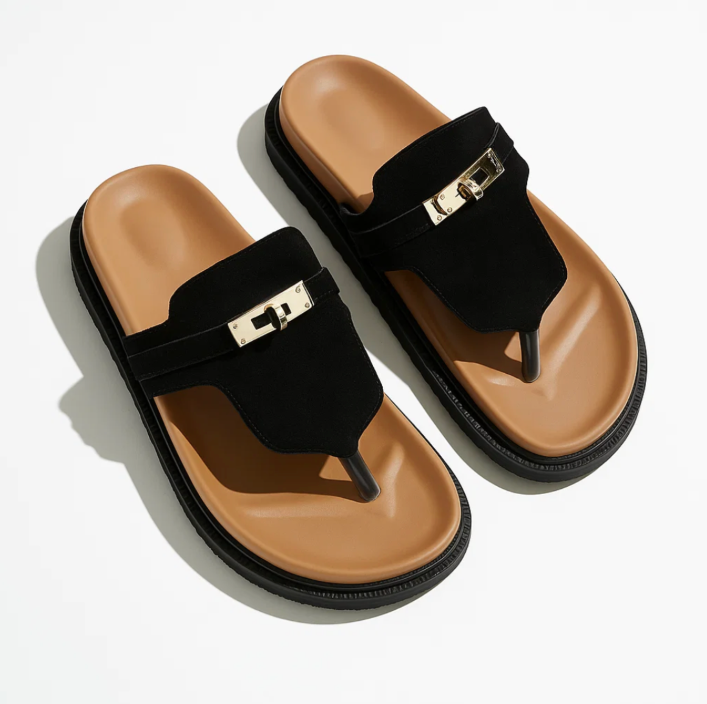 Wójcik™ | Eleganckie sandały z metalową klamrą
