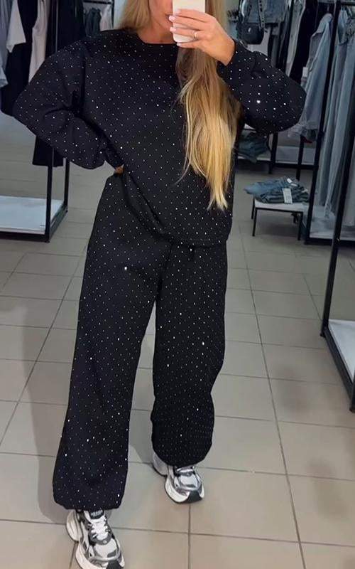 Wójcik™ | Diamond Zestaw sweter i spodnie