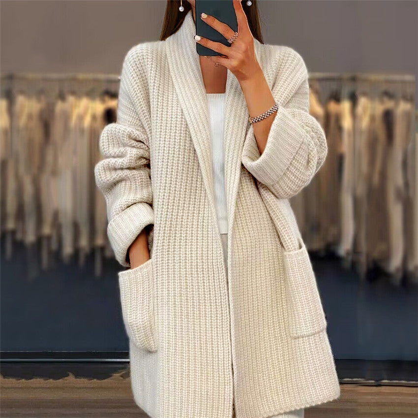 Wójcik™ | Sweter z dzianiny z kieszeniami