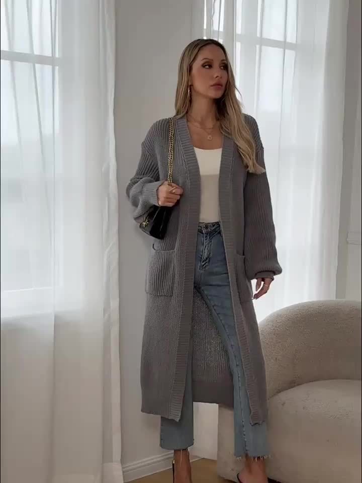 Wójcik™  | Przytulny Sweter Kardigan