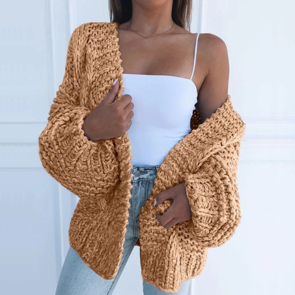 Wójcik™  | Gruby Sweter Luźny Kardigan