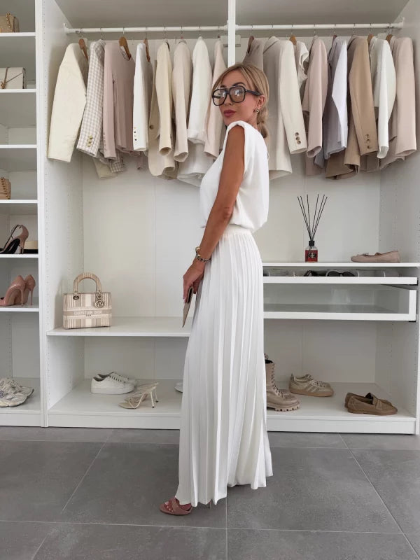 Wójcik™ | Elegancki komplet top + spodnie